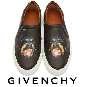 Givenchy Rottweiler Graphic Skate Base Slip-On Sneakers